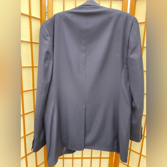 Michael Kors Suit Jacket 100% Wool - Size 42L- Navy Blue - Picture 3 of 12